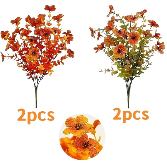 4-dielna jesenná sada umelých kytíc – JU3829481