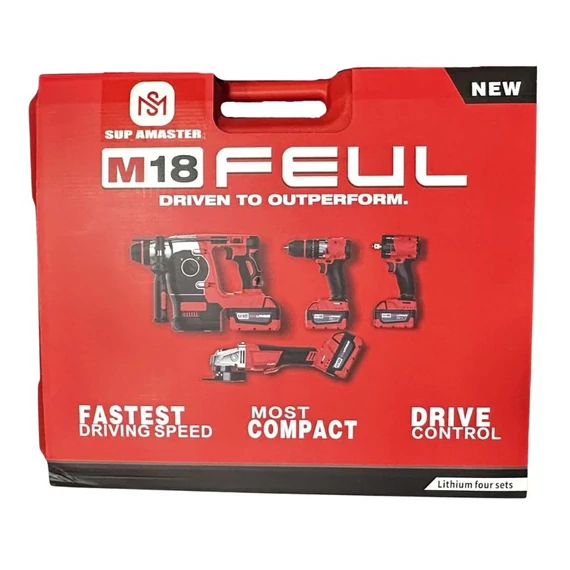 4-dielna akumulátorová sada náradia 2533-1000-SZ