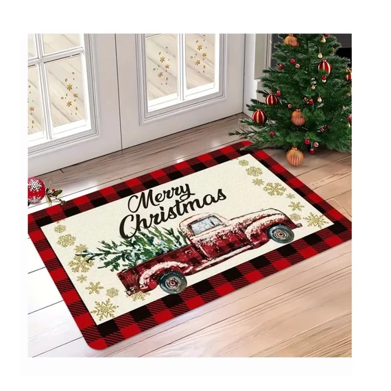 Vianočná rohožka – 80 × 120 cm, vzor Merry Christmas – CU375280-2