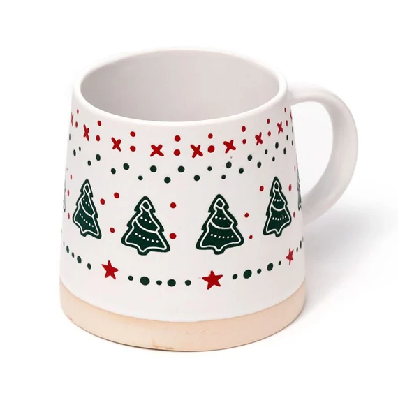 Keramický hrnček – Vianočný stromček XMUG442