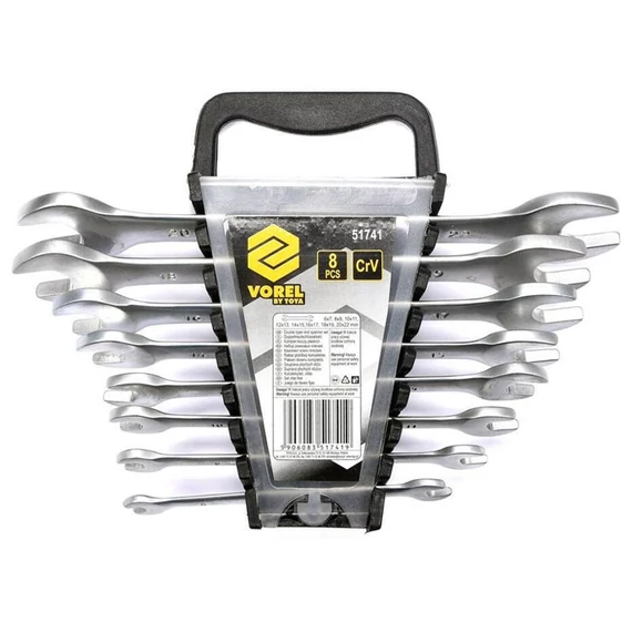 Sada obojstranných kľúčov Vorel – 8 kusov, 6–22 mm TO-51741