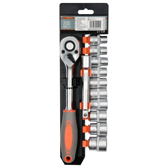 Sada nástrčných kľúčov STHOR 1/2„ – 12 dielov TO-58633