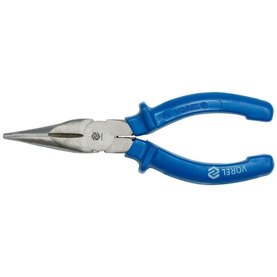 VOREL Dlhé kliešte s úzkymi čeľusťami 200 mm TO-40014