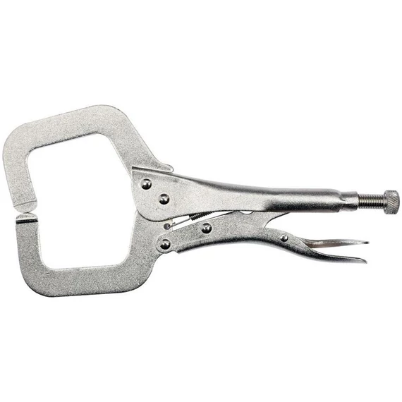 Samozamykacie kliešte VOREL s čeľusťami v tvare C – 275 mm TO-44300