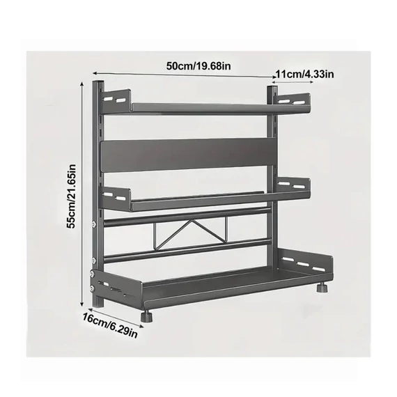 Kovová odkladacia polica – ME2051154 (50 × 55 × 16 cm)