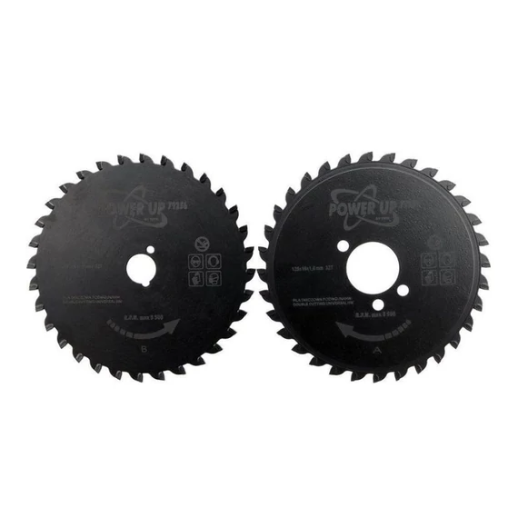 Náhradné kotúče pre dvojitú rezaciu pílu 125 mm — 2 ks TO-79256