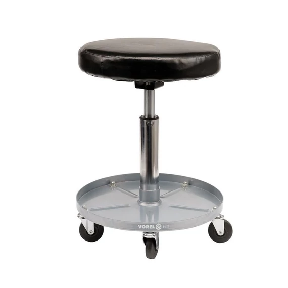 Pneumatická stolička do dielne, 5 koliesok, výškovo nastaviteľná TO-81825