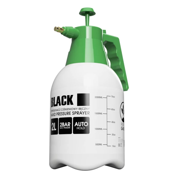 Ručný tlakový postrekovač BLACK – 2 litre 53412