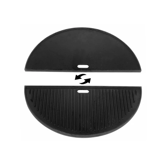 Kamado SE 23,5" polmesačná plechová doska, liatina, obojstranná, 51 cm 17799