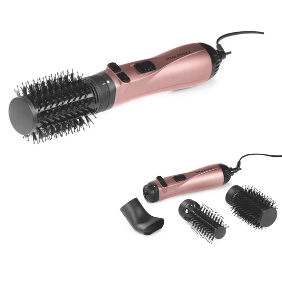 VITALmaxx Hair Styler 3v1 antracitová/ružová zlatá DS06392