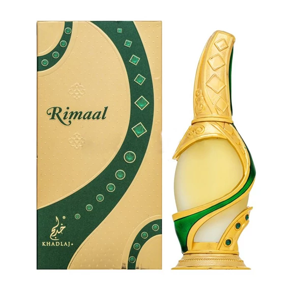 Khadlaj Rimaal Green parfumový olej pre ženy 15 ml 2041998