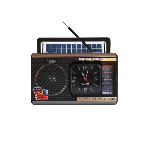 Meier prenosné retro rádio MD-909-S