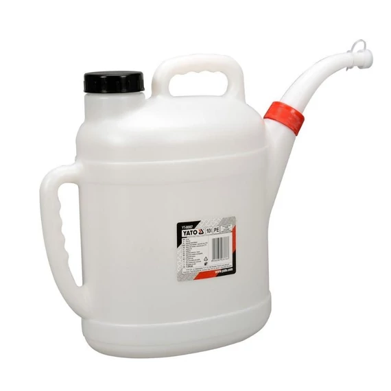 Nádrž na vypúšťanie oleja 10 l – s ohybným lievikom YT-06987