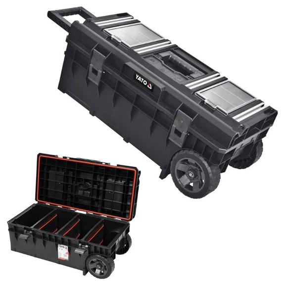 Plastový vozík na náradie – 793 × 385 × 322 mm, mobilný dizajn YT-09185
