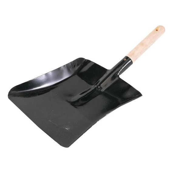 Lopata na uhlie – 47 cm, s oceľovou hlavou a drevenou rukoväťou TO-72975