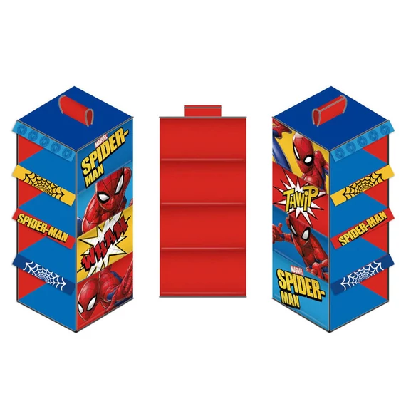 4-dielny závesný organizér do skrine Spider-Man ADX15638SM