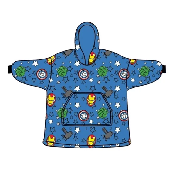 Plyšové pončo Avengers pre dospelých AYM072969