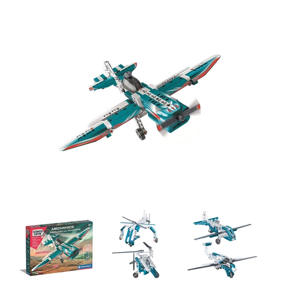 Stavebnice lietadiel a vrtuľníkov 10 v 1 CMC50811