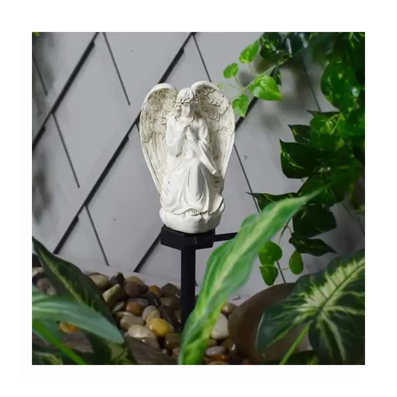 Solárna socha anjela, montáž na zem DC-007