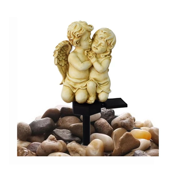 Solárna socha anjela, montáž na zem DC-010