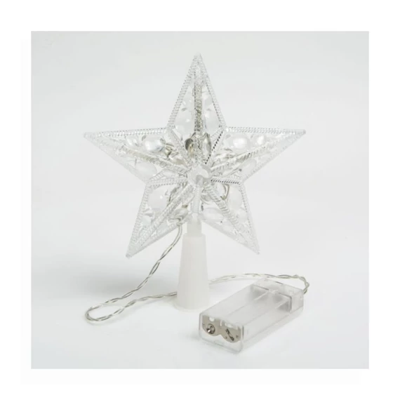 LED ozdoba na stromček XHUA – biele svetlo, 21 cm S042-2