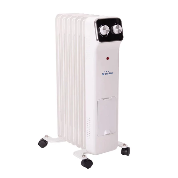 PURLINE HOTI OR1500 – Olejový radiátor s nádržou na zvlhčovanie, 1500 W 57193