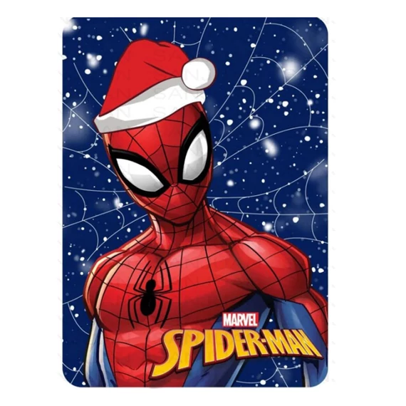 Vianočná fleecová deka Spider-Man 100 × 140 cm FML351023