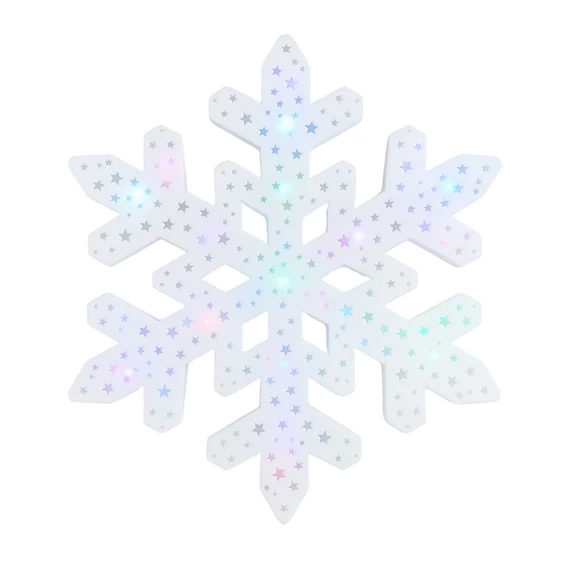 Vianočná LED dekorácia snehová vločka LI-KR-03