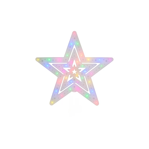 Vianočná hviezda LED dekorácia LI-KR-04