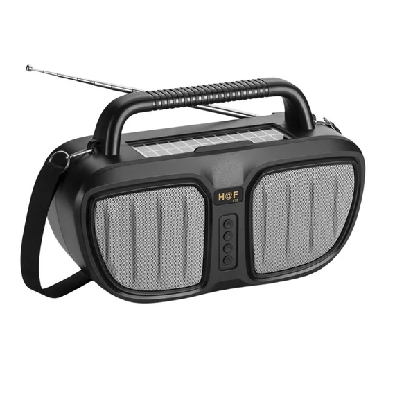 Prenosný Bluetooth reproduktor – solárne nabíjanie a vstavané rádio HF-F35