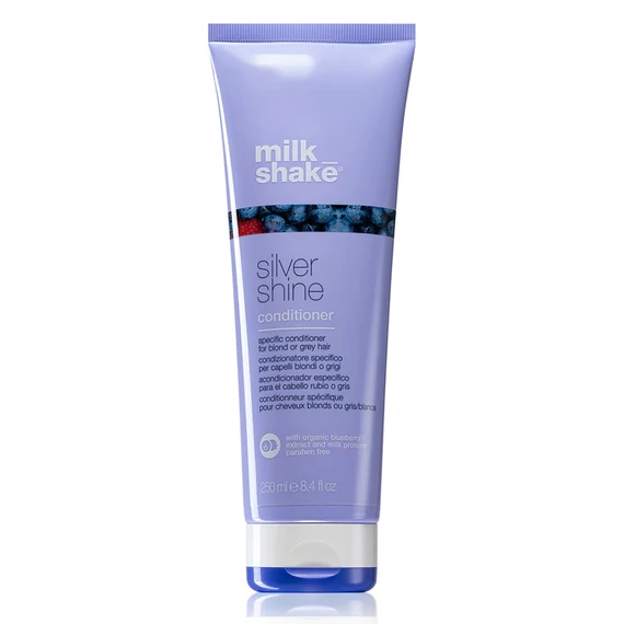 Milk_Shake Silver Shine Conditioner ochranný kondicionér pre platinovo blond a šedivé vlasy 250 ml 123279<br><br>