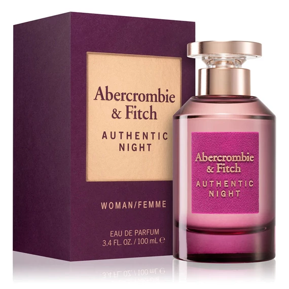 Abercrombie & Fitch Authentic Night Woman Eau de Parfum pre ženy 100 ml 132667