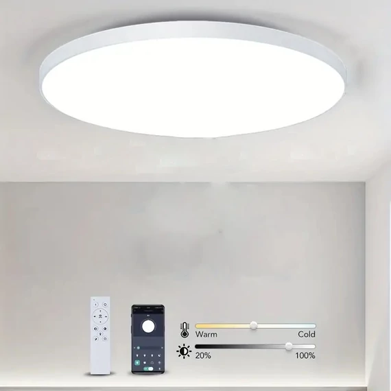 LED stropné svietidlo, okrúhle, 24 W, 29 cm, LE740198