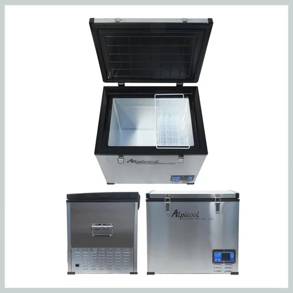 Kompresorová autochladnička – BIG FRIDGE 60L, 12/24V a 230V, -20 °C 07098