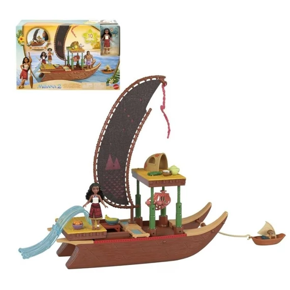 Disney Moana 2 – Hracia sada s loďou a figúrkou 425237