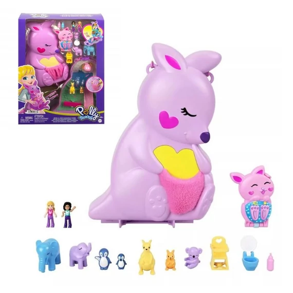 Polly Pocket – Mama a Joey Kangaroo Play Set 428664