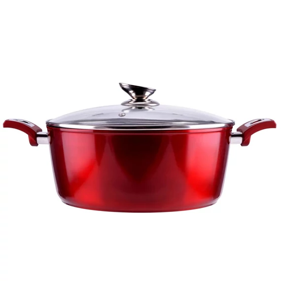 Perfect Home Metal Red Line nepriľnavý hliníkový hrniec 30 cm, 7,2 l 10399