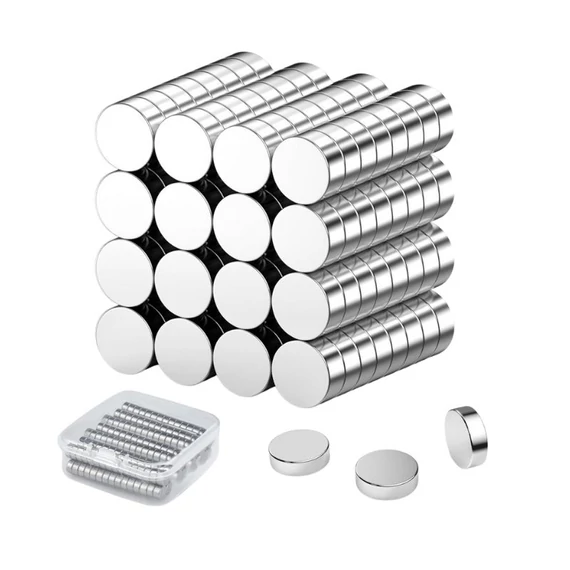 60 ks extra silných neodýmových magnetov – kotúč 6 × 3 mm holm40025