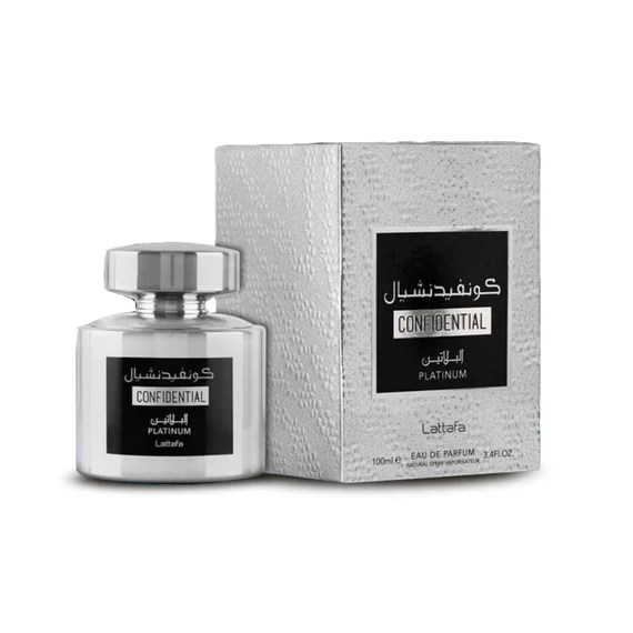 Lattafa Confidential Platinum Eau de Parfum pre mužov – 100 ml 143368