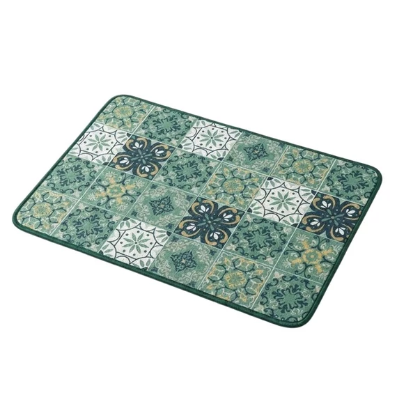 Absorpčná podložka pod kávovar a sušiaca podložka na riad 30 x 40 cm – zelená Vintage KT7914491-2
