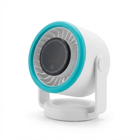 Nabíjateľný stolný ventilátor Winning Star – s digitálnym displejom ST-4107