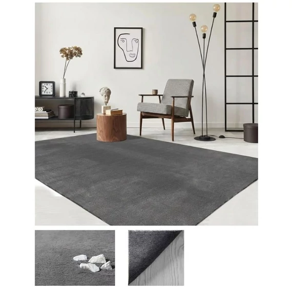 Velux plyšový koberec antracit 160x220cm veluxantracit-160