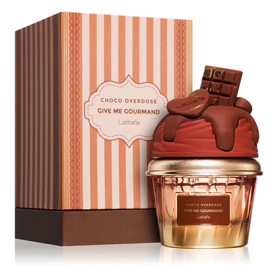 Lattafa Give Me Gourmand Choco Overdose Eau de Parfum 75 ml – unisex čokoládovo-gourmand parfém 2076671
