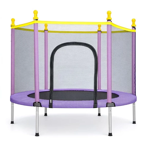 youyijia 5 ft Bezpečnostná sieť Trampolína pre deti – Fialová 5XMV458999-L