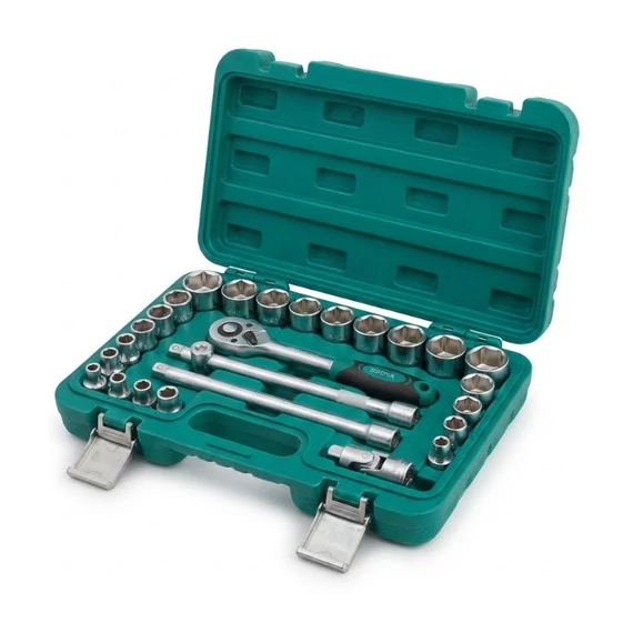 Sada nástrčných kľúčov 1/2„ Krova 19 kusov 8–32 mm HA-1441
