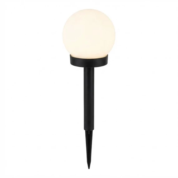 Solárna guľová záhradná lampa – moderné minimalistické solárne osvetlenie 16005