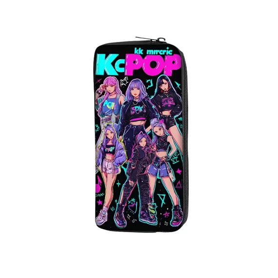 K-Pop Neonová veľkokapacitná taška na kozmetiku a písacie potreby DD11403575