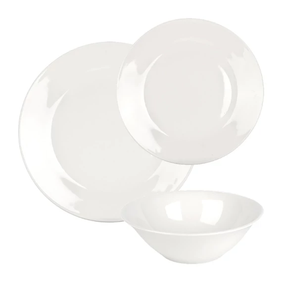 18-dielna biela porcelánová súprava Vilde 139845
