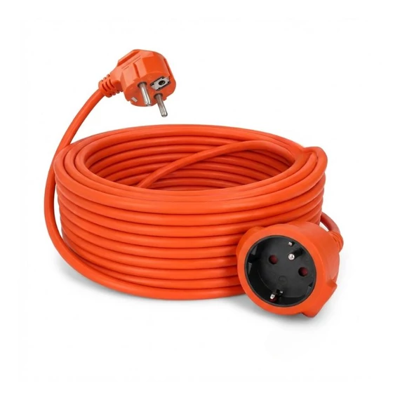 BLACK 30-metrový oranžový záhradný predlžovací kábel 59009