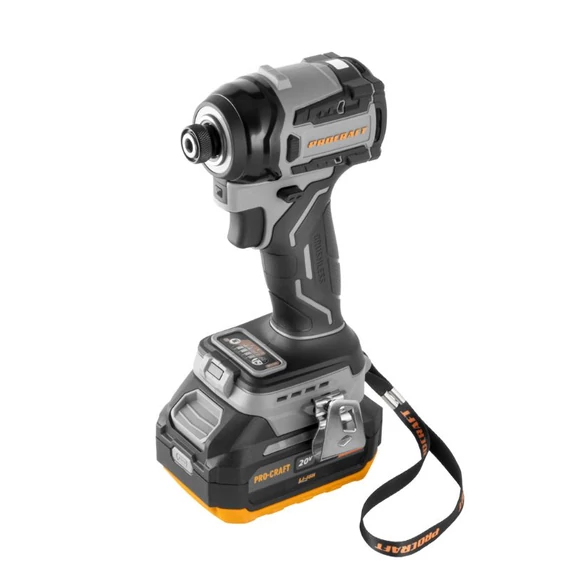 Akumulátorový skrutkovač ProCraft Industrial 20 V ID20A